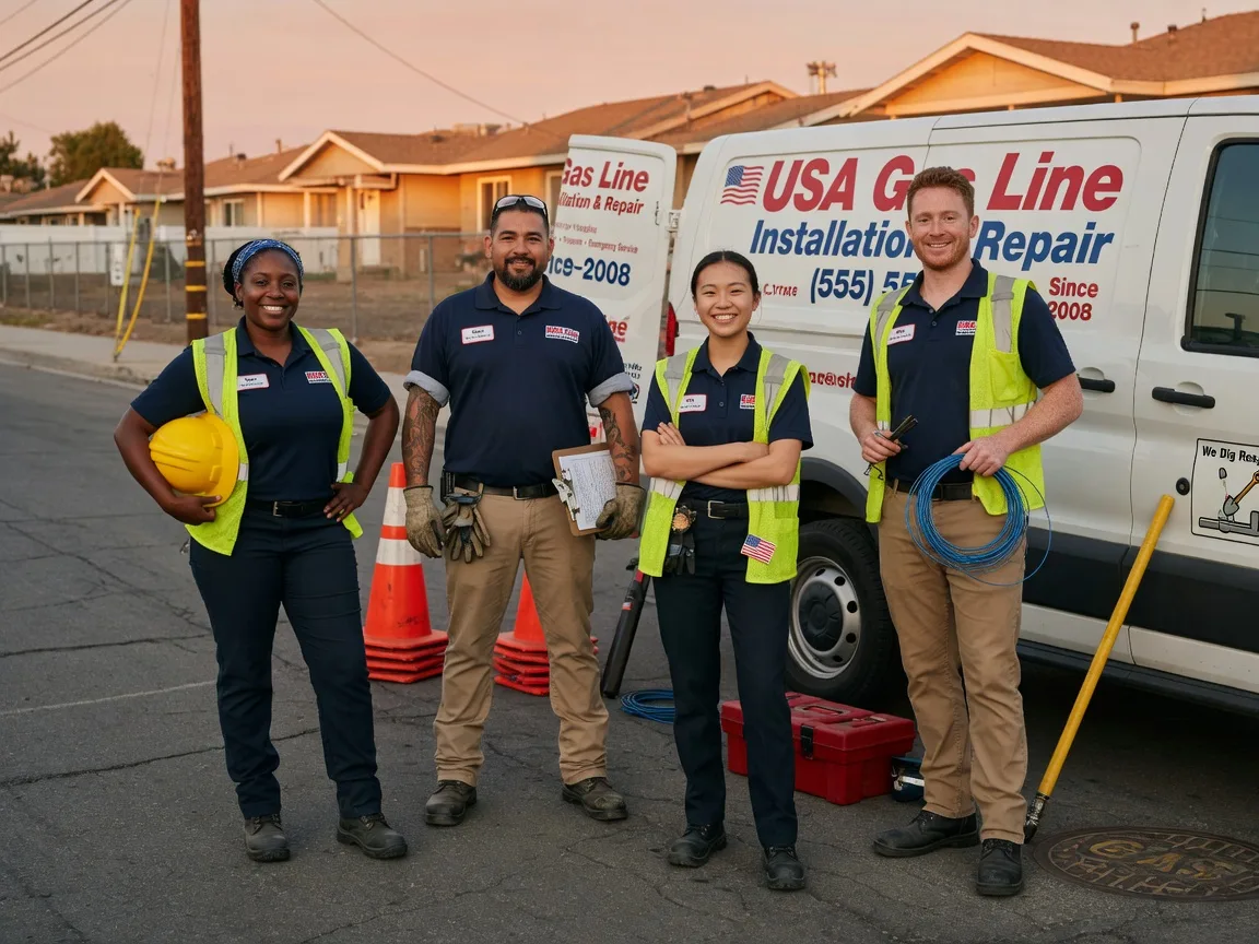 Gas Line Installation company in Manchester, NY